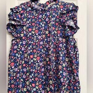 Cottagecore Spring Summer Floral Blouse 3x